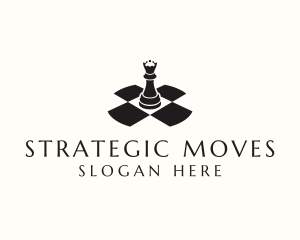 Chess - Chess Grandmaster League logo design