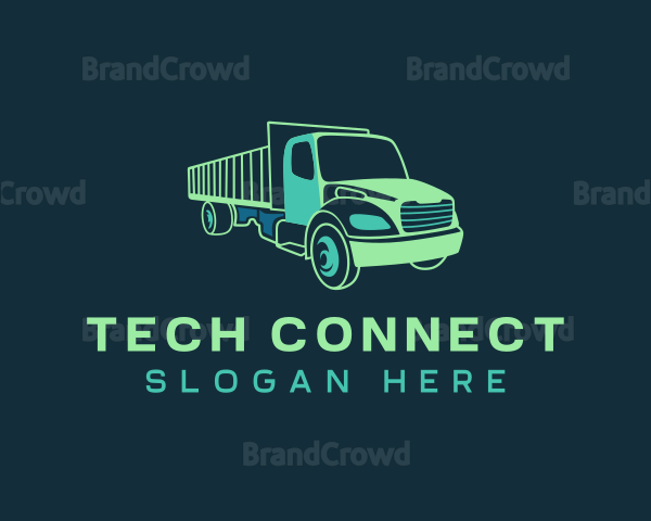 Transportation Truck Vehicle Logo