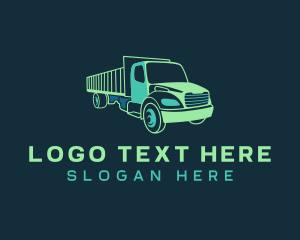 Contractor - Transportation Truck Vehicle logo design