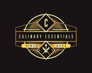 Luxury Kitchen Restaurantt logo design