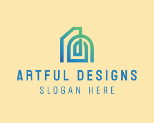 Arch Building Design  logo design