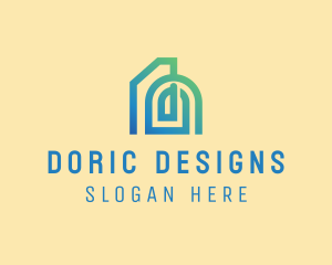 Arch Building Design  logo design