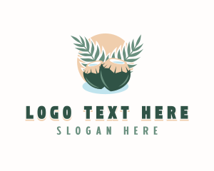 Healthy - Healthy Organic Coconut logo design