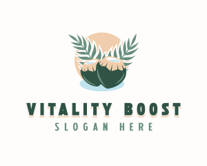 Healthy - Healthy Organic Coconut logo design