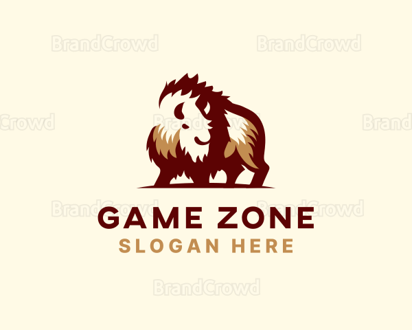 Bull Horn Bison Logo