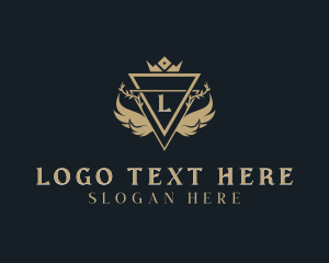 Luxury - Luxurious Wreath Crown logo design