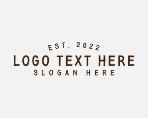 Branding - Simple Hipster Craft logo design