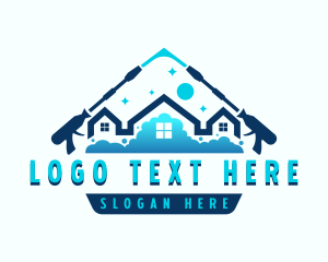 Disinfect - Residential Pressure Washing logo design