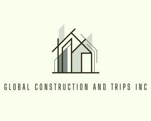 Establishment - Home Scaffolding Structure logo design