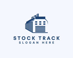 Inventory - Warehouse Storage Building logo design