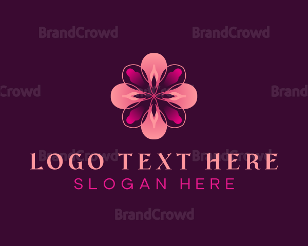 Flower Bloom Beauty Logo