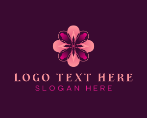 Beautician - Flower Bloom Beauty logo design