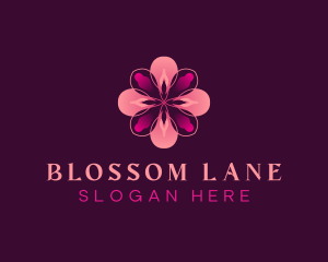 Flower Bloom Beauty logo design