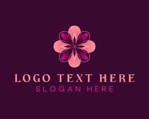 Petal - Flower Bloom Beauty logo design