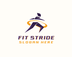 Jogger - Athlete Marathon Runner logo design