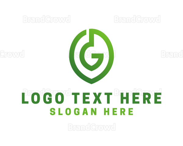 Green G Leaf Logo