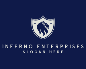 Shield Lion Enterprise  logo design