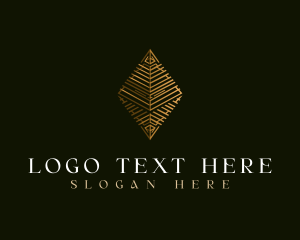 Invesment - Luxury Pyramid Triangle logo design
