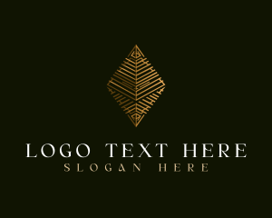 Luxury Pyramid Triangle Logo