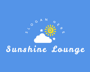 Summer Cloud Sun logo design