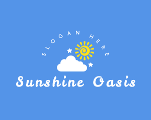 Summer - Summer Cloud Sun logo design