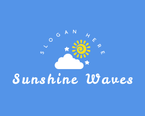 Summer - Summer Cloud Sun logo design