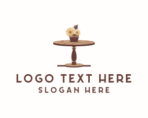 Flower Wood Table Logo