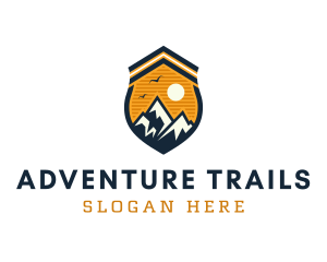 Mountain Explorer Peak logo design