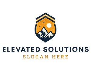 Mountain Explorer Peak logo design