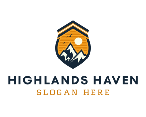 Mountain Explorer Shield logo design