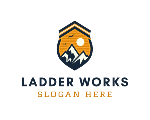 Mountain Explorer Peak logo design