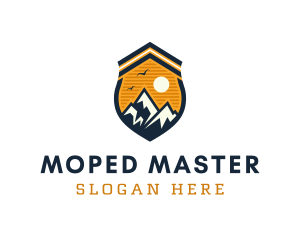 Mountain Explorer Peak logo design