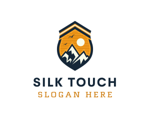 Mountain Explorer Shield logo design