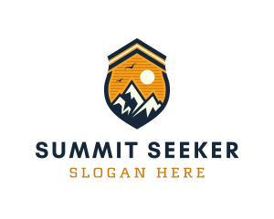 Mountain Explorer Peak logo design