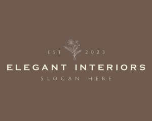 Elegant Luxe Bouquet logo design