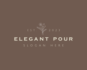 Elegant Luxe Bouquet logo design