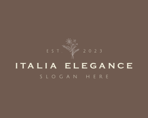 Elegant Luxe Bouquet logo design