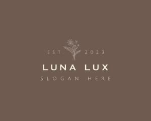 Elegant Luxe Bouquet logo design