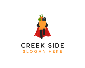 Grocery Hero Cape  logo design