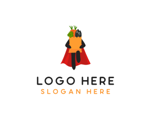 Grocery Hero Cape  logo design