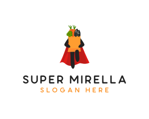 Grocery Hero Cape  logo design