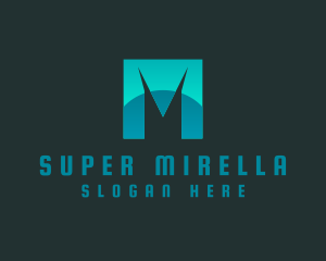 Modern Marketing Letter M Logo