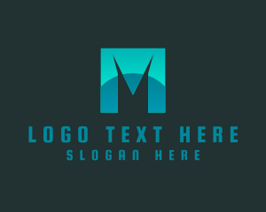 Modern - Modern Marketing Letter M logo design