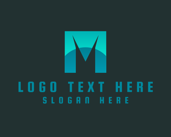 Investor - Modern Marketing Letter M logo design