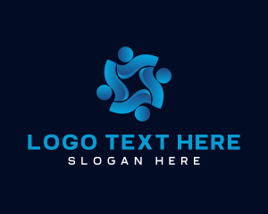 Social - Social Humanity People logo design