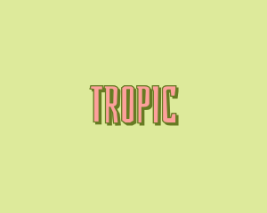 Tropical Island Pub logo design