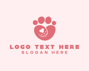Pet Shop - Paw Pet Veterinary logo design