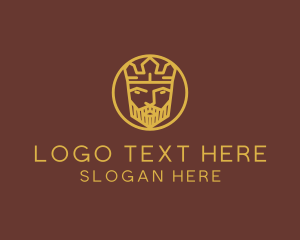 Regal - Gold King Crown logo design