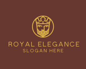 Regalia - Gold King Crown logo design