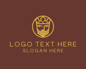 Crown - Gold King Crown logo design